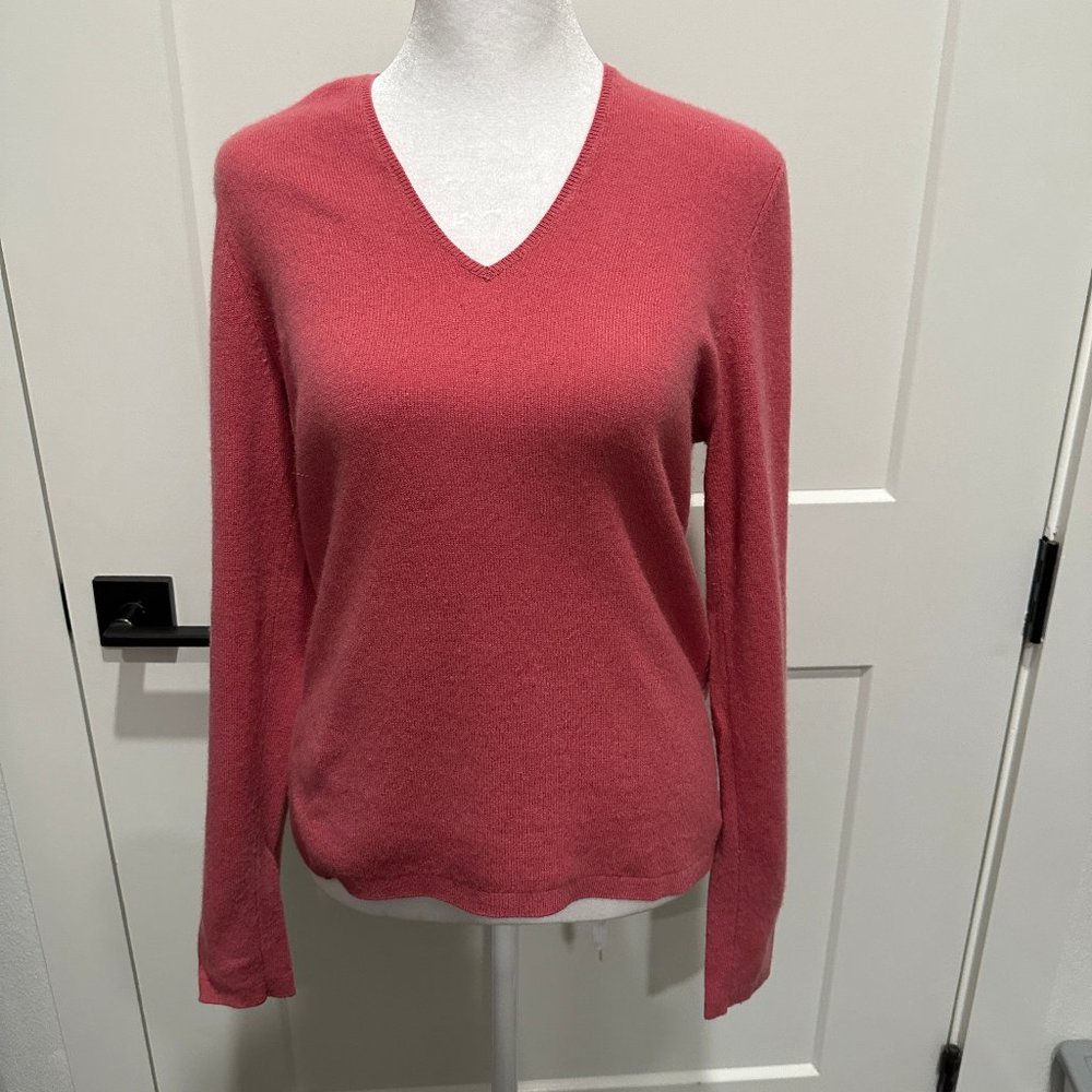 Ann Taylor Rose Size S Cashmere Sweater - Picture 5 of 5